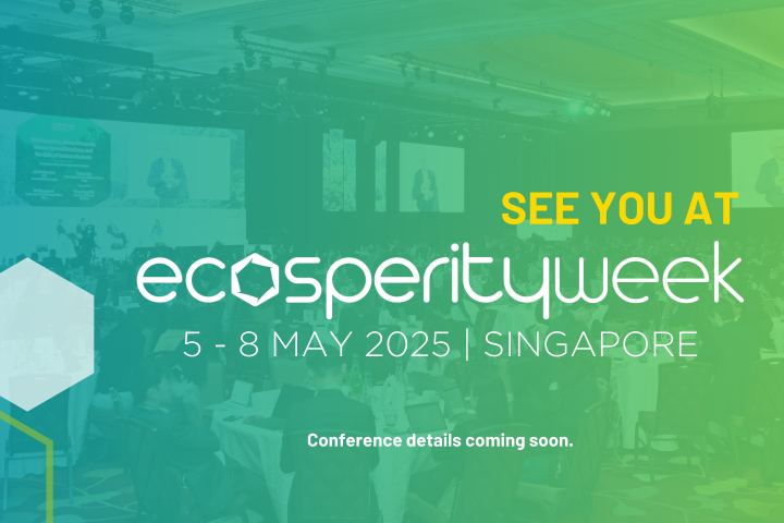 Save the date for Ecosperity Week 2025