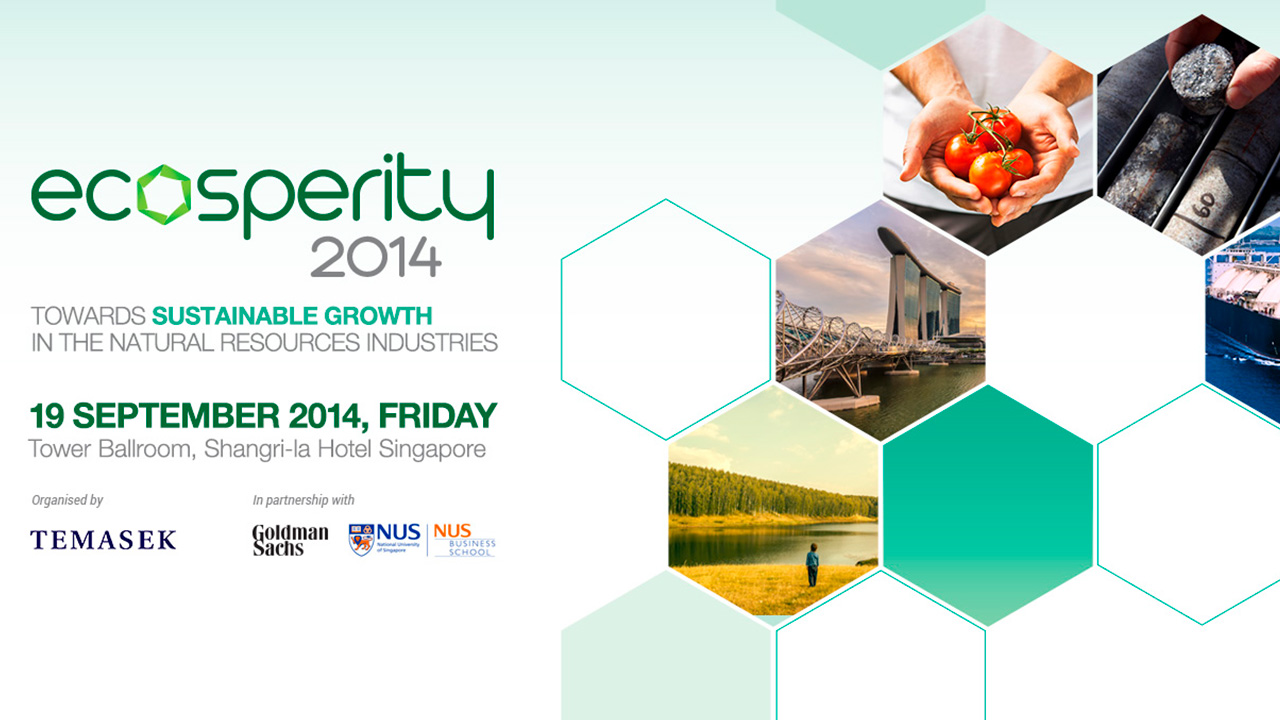 Ecosperity 2014: Towards sustainable growth in the natural resources industries